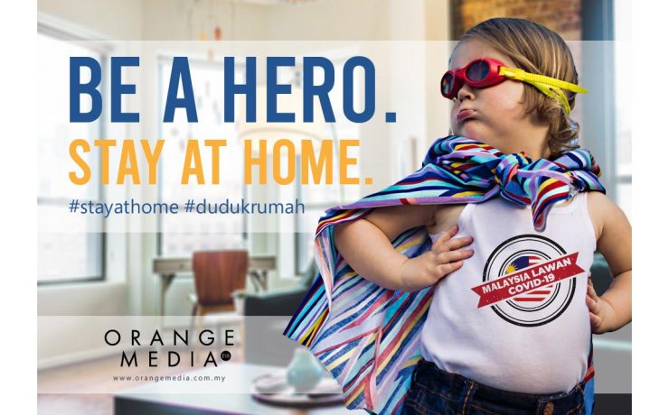 Stay at home banner by Orange Media ESB