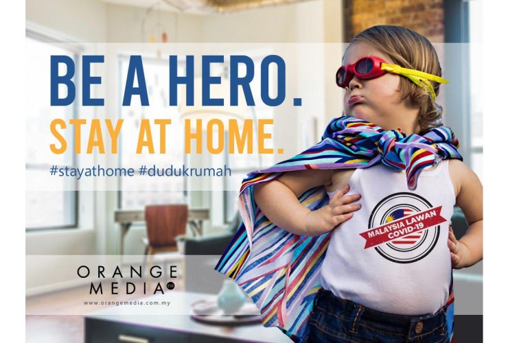 Stay at home banner by Orange Media ESB